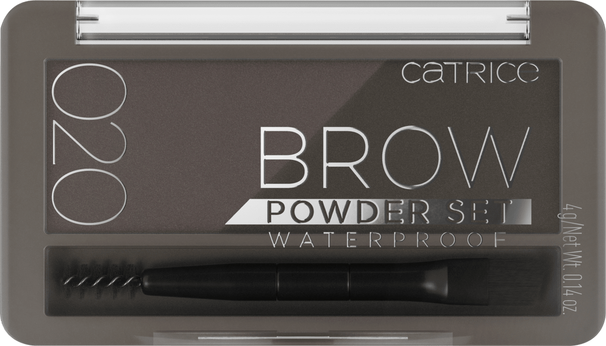 Augenbrauenpuder Set Waterproof 020 Ash Brown, 4 g