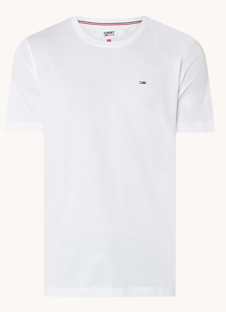 Tricou Tommy Hilfiger cu logo brodat