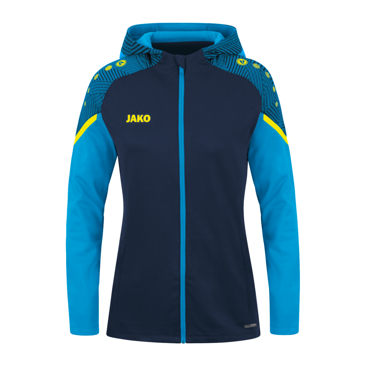 JAKO Performance Kapuzenjacke Damen Blau F908