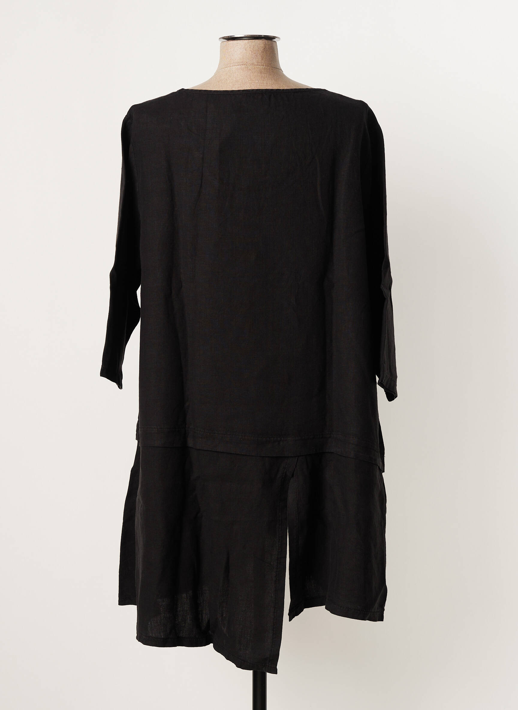 G Oze Tuniquemanchelongue Femme couleur noir