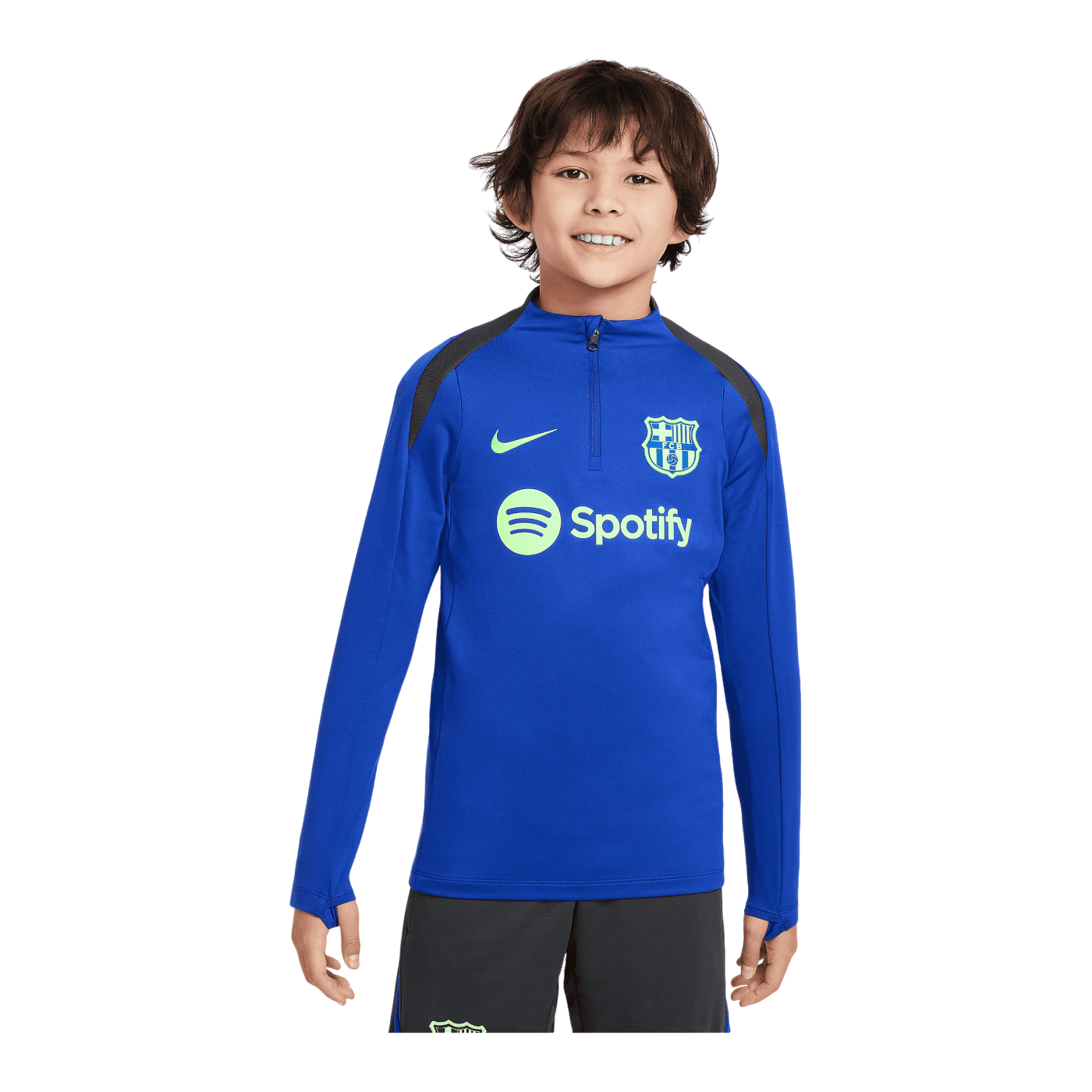 Nike FC Barcelona Strike Drill Top Sweatshirt 3rd Kids Blau F418