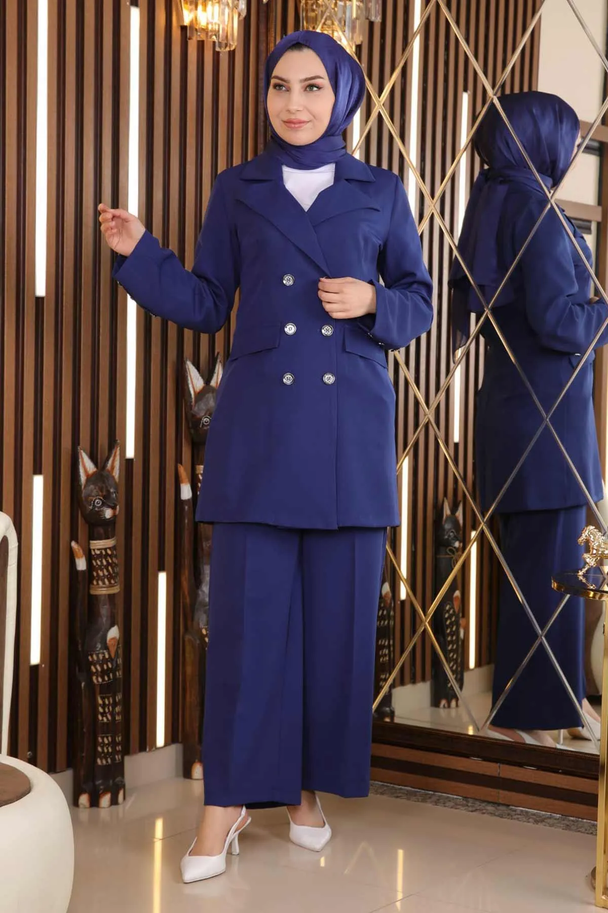 Modamihram  Jackenanzug Indigo 19005