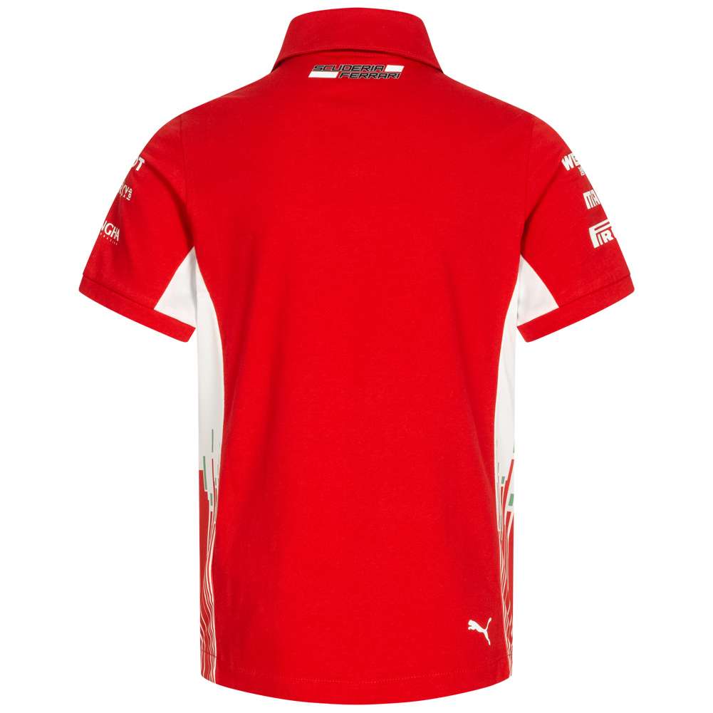 PUMA x Scuderia Ferrari Team Kinder Polo-Shirt 762368-01