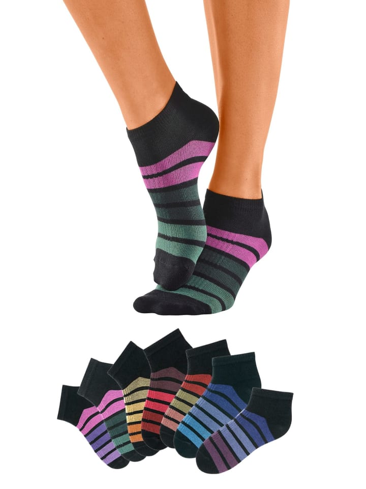 H.I.S Sneakersocken in schwarz günstig kaufen