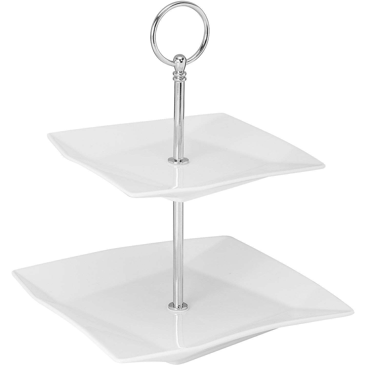 buttinette Etagere, 2-stöckig