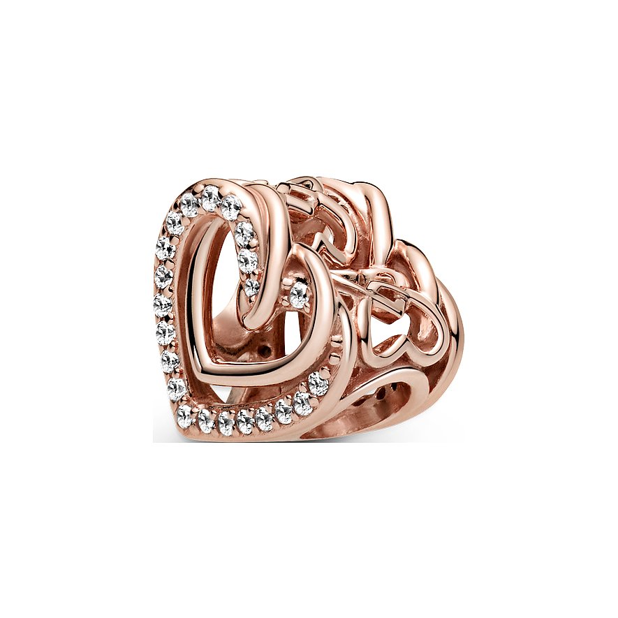 Pandora Charm Moments Funkelnde verschlungene Herzen