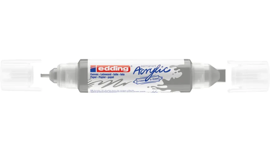 edding Double Liner 3D  silber 42 ml silber