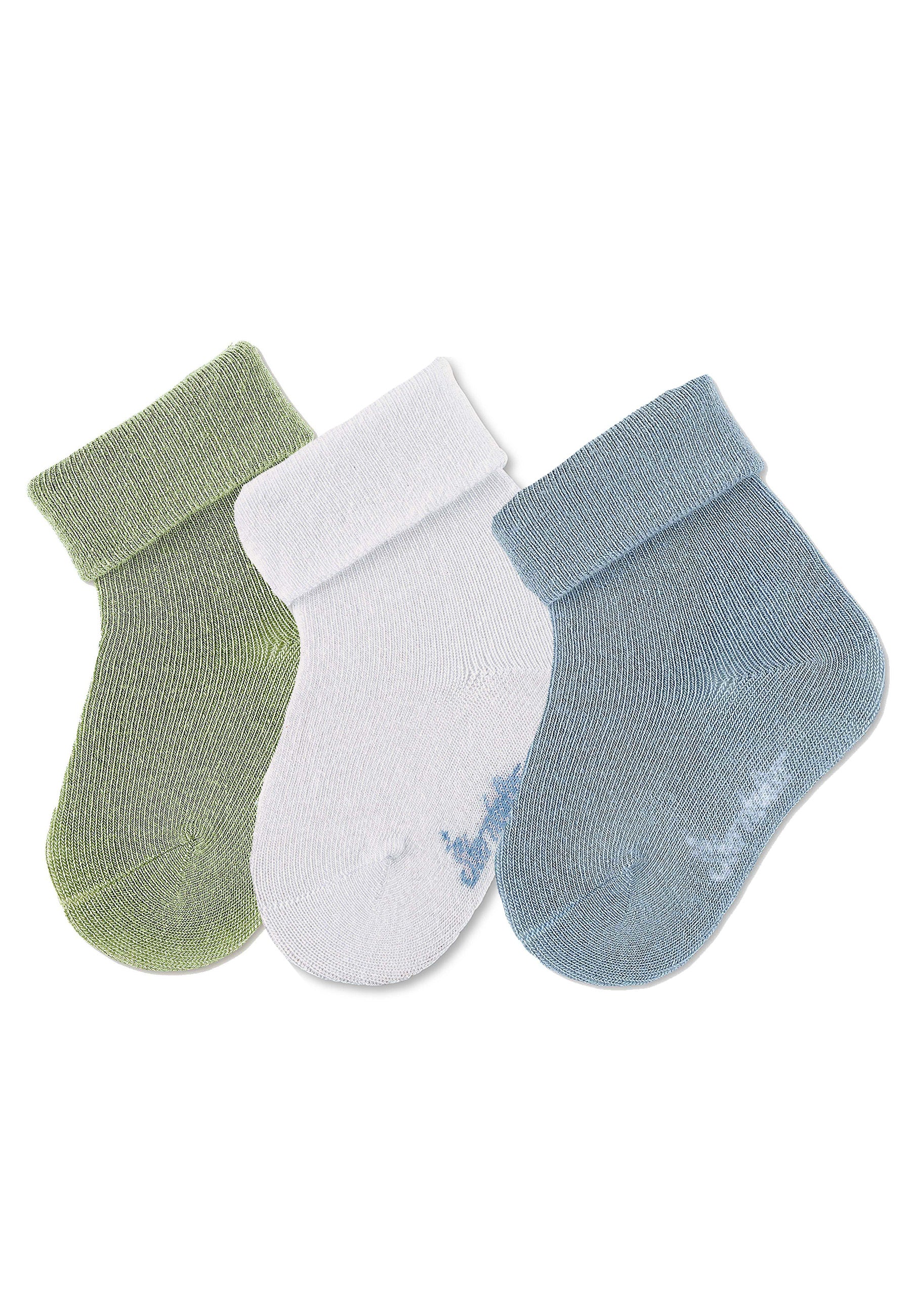 Baby Socken in verschiedenen Farben, im 3er-Pack
