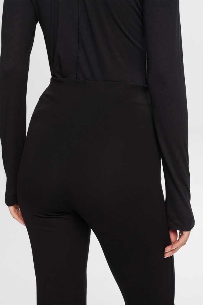 Hose aus Punto-Jersey mit weitem Bein