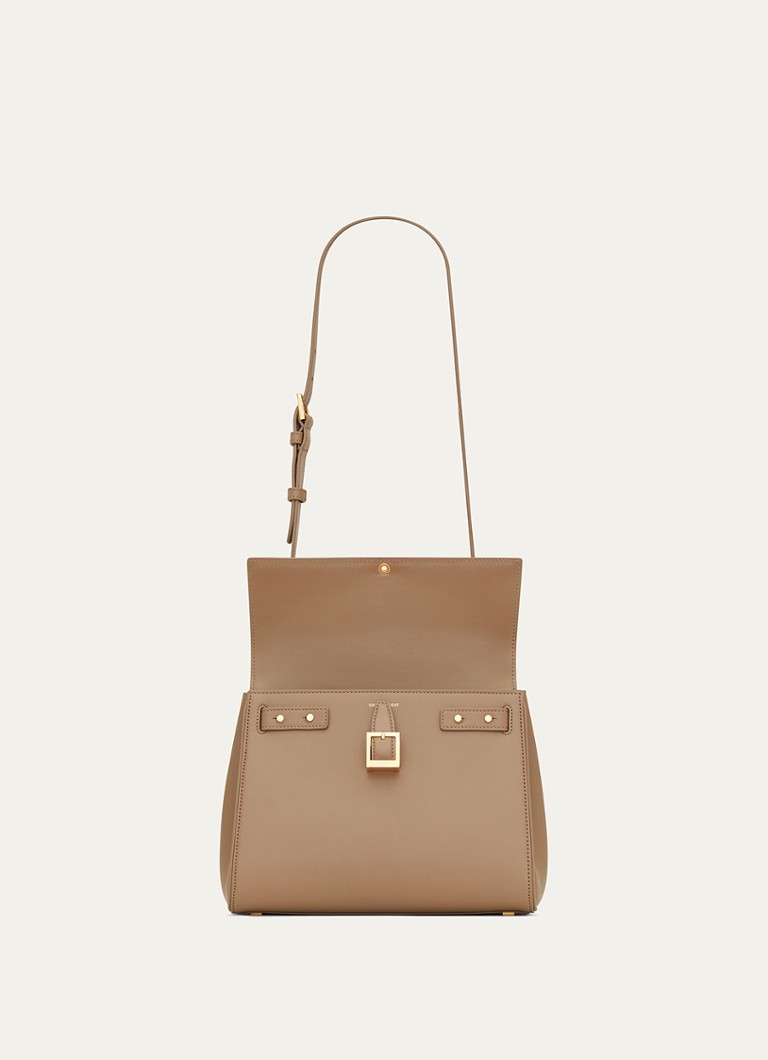 Geantă de mână din piele Saint Laurent Le Zemoir cu curea de umăr detașabilă.