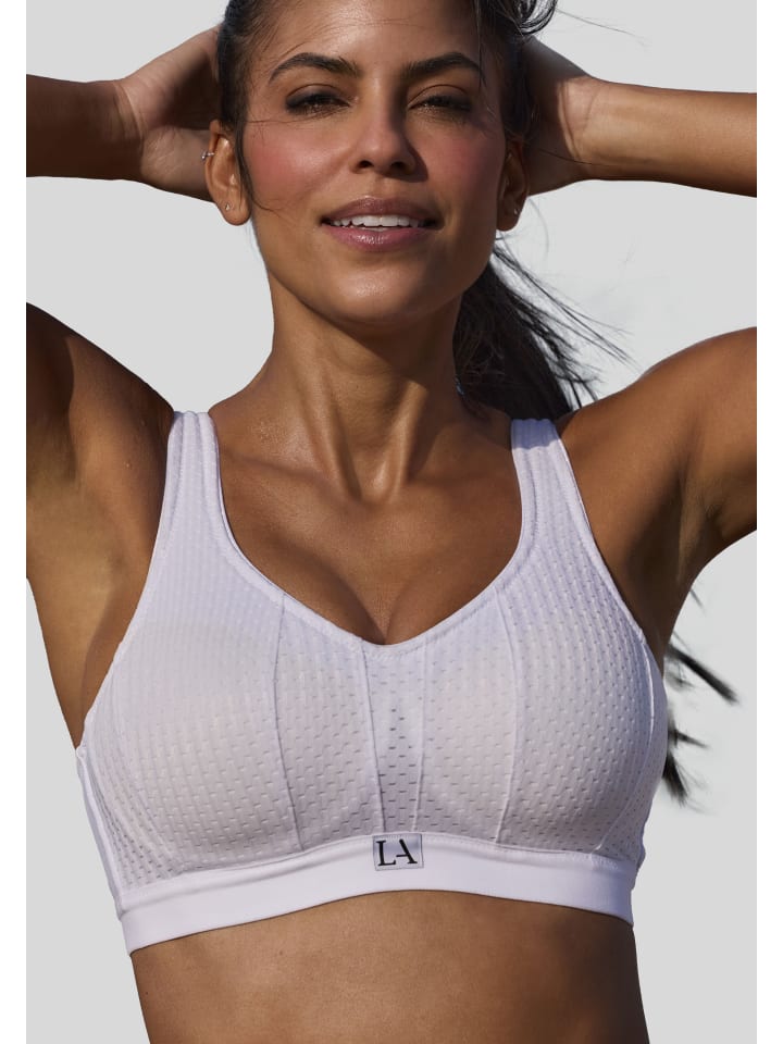 LASCANA ACTIVE Sport-BH in weiß günstig kaufen