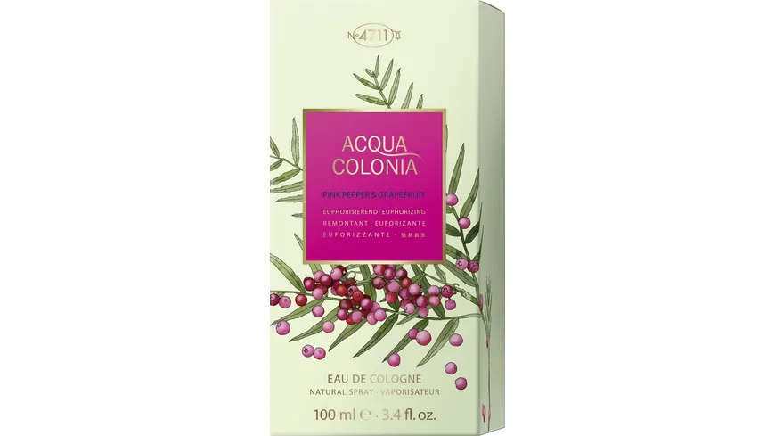 4711 ACQUA COLONIA Pink Pepper & Grapefruit 100 ml