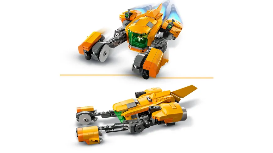 LEGO Marvel 76254 Baby Rockets Schiff, Guardians of the Galaxy Spiel-Set