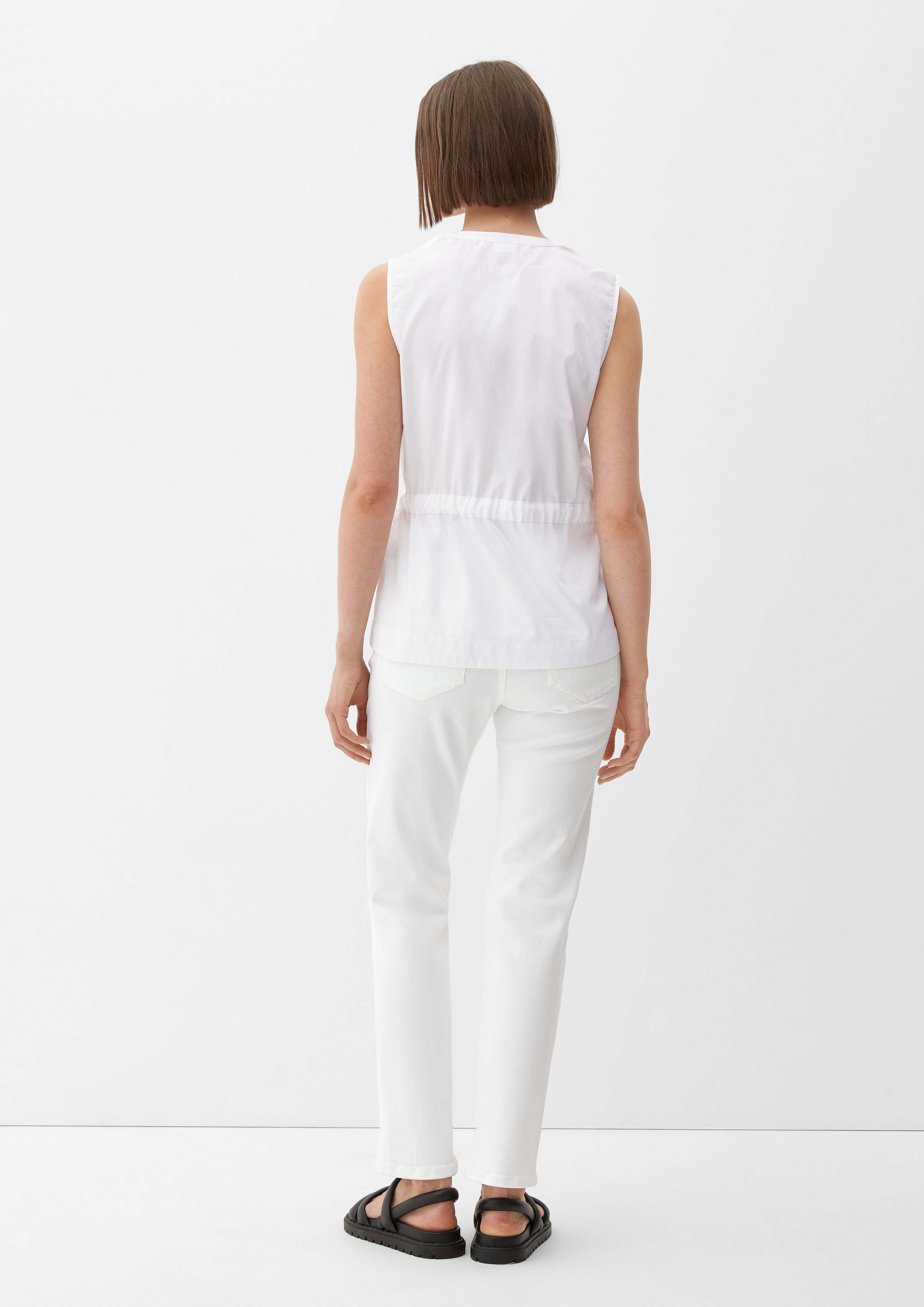 Bluse aus Popeline  2130387-0100