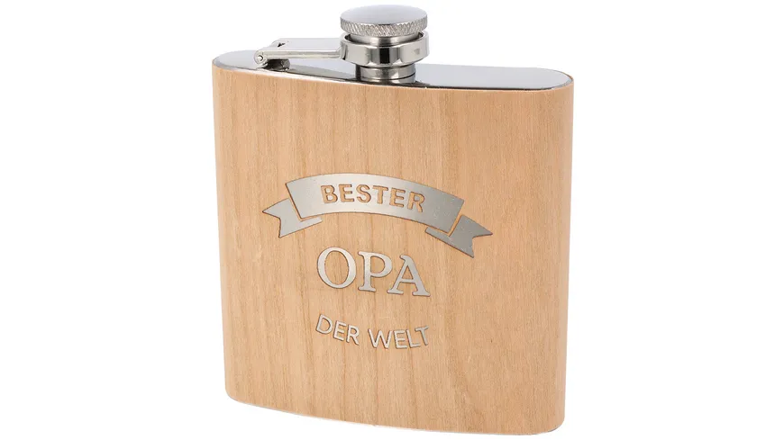 Spruchreif Flachmann Bester Opa der Welt