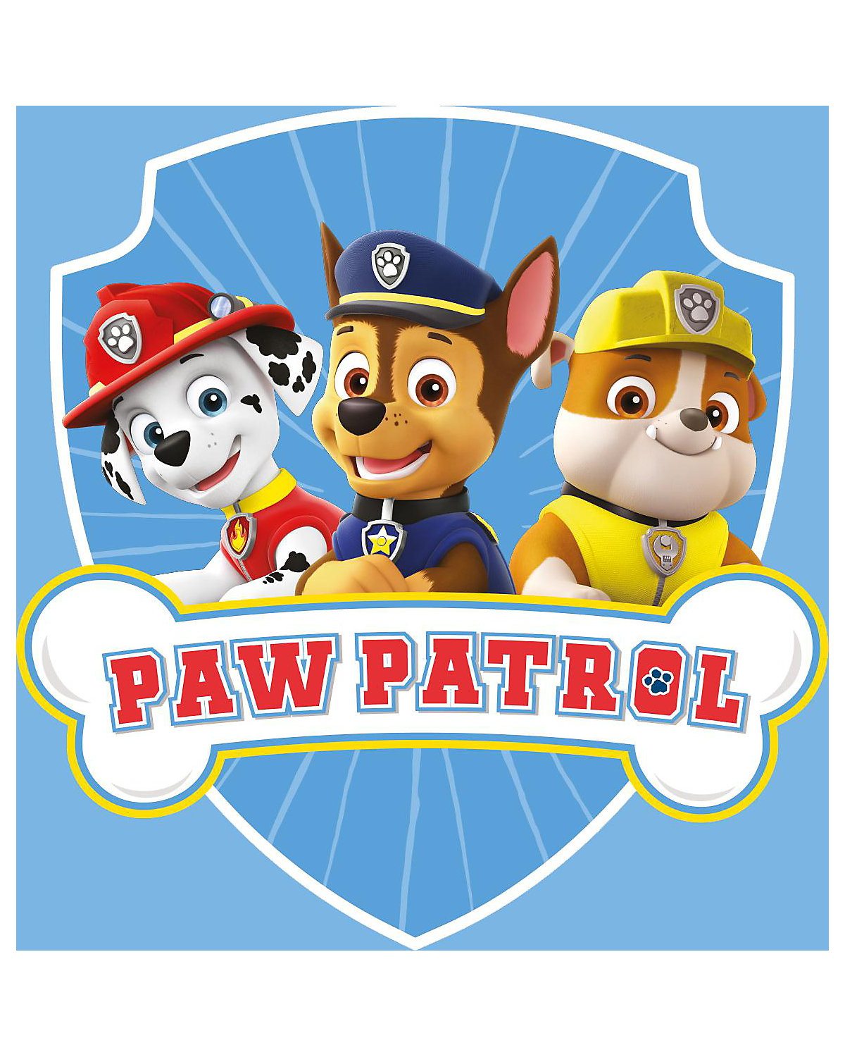 Paw Patrol Bademantel 6 bis 8 Jahre, Größe 116/122