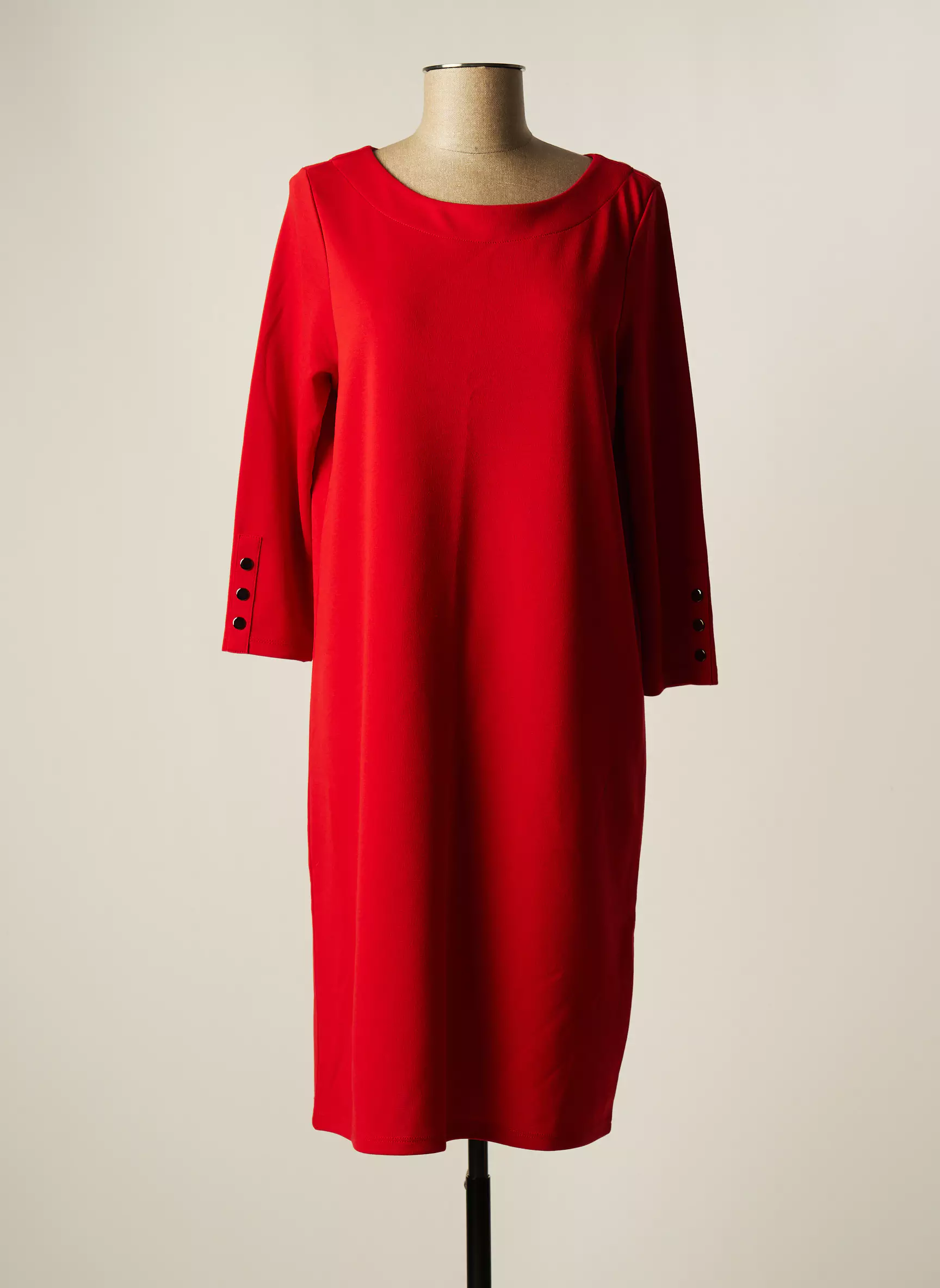Street One Robes Mi Longues Femme couleur rouge