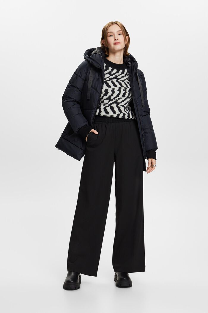 Wollmix-Pullover mit Mohair