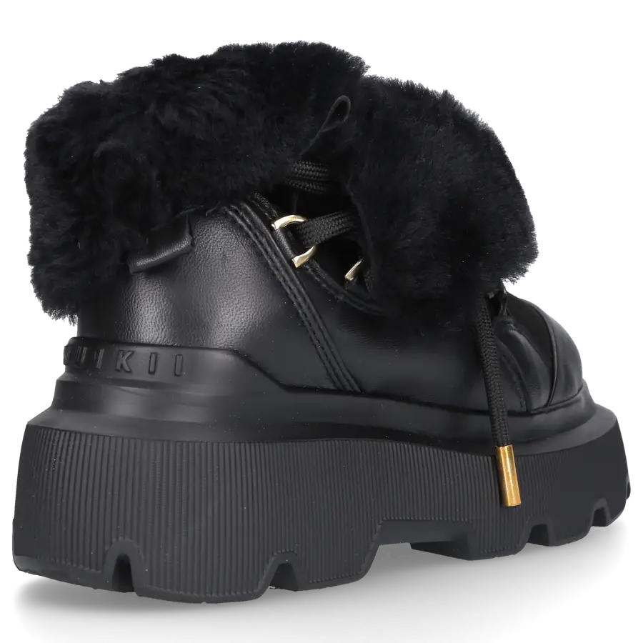 INUIKII - Stiefeletten 70202-112 gefüttert - schwarz