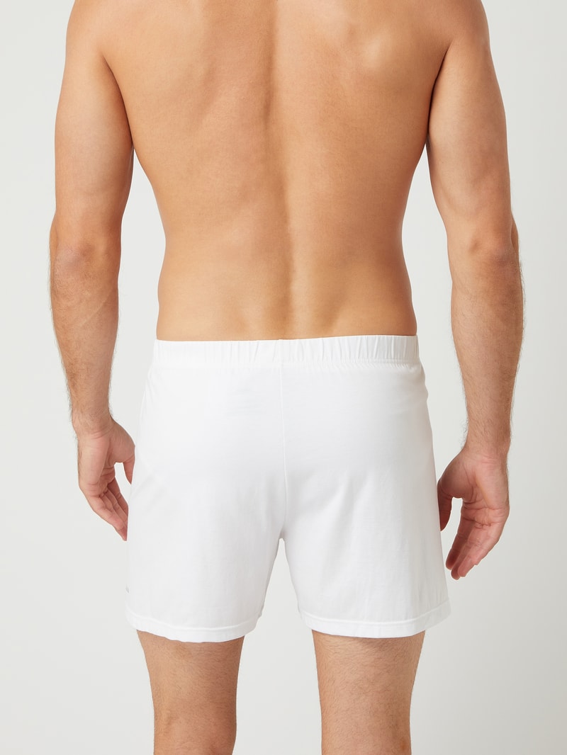 Boxershorts aus Single Jersey in weiß