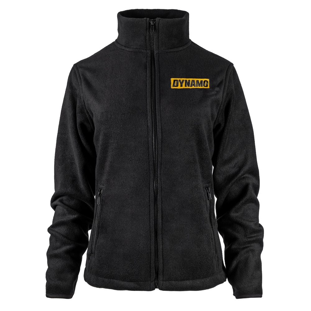 Damen Fleecejacke DYNAMO schwarz