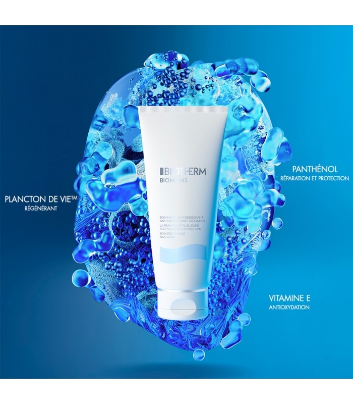BIOTHERM BIOMAINS CRÈME JEUNESSE DES MAINS-Anti-desséchement et fortification des ongles