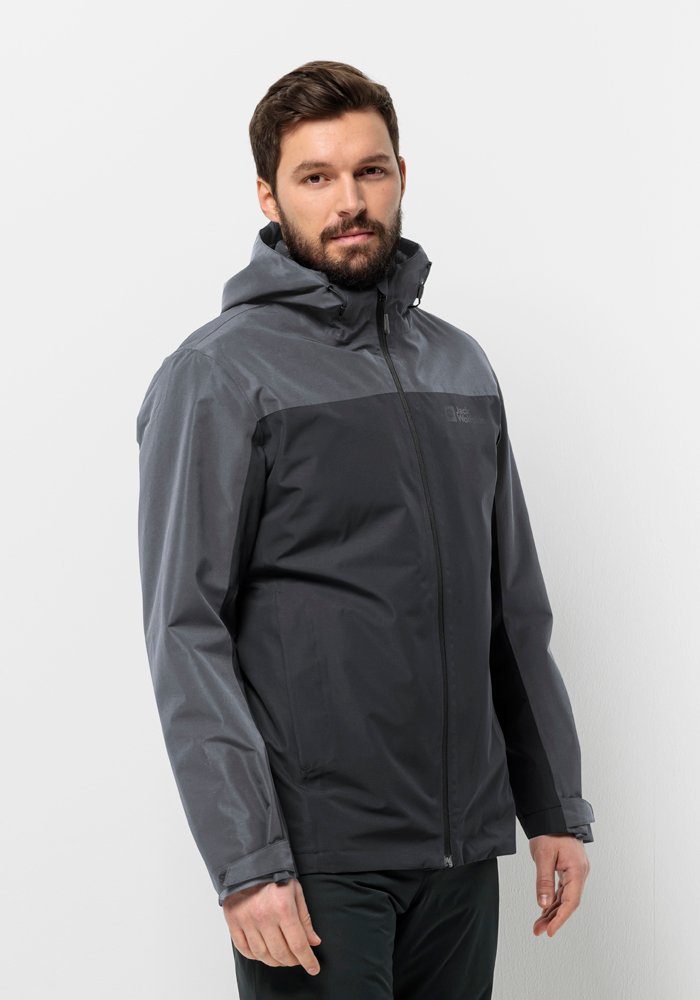 Jack Wolfskin 3-in-1-Funktionsjacke TAUBENBERG 3IN1 JKT M (2 teilig)