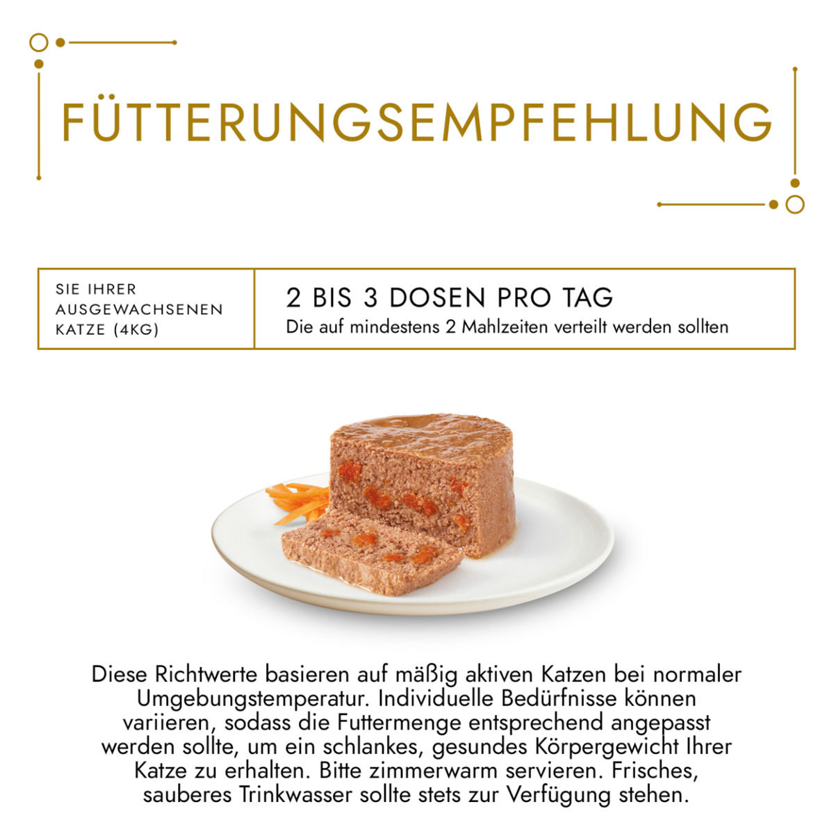 GOURMET Gold Feine Pastete mit Gemüse, Seelachs und Karotten