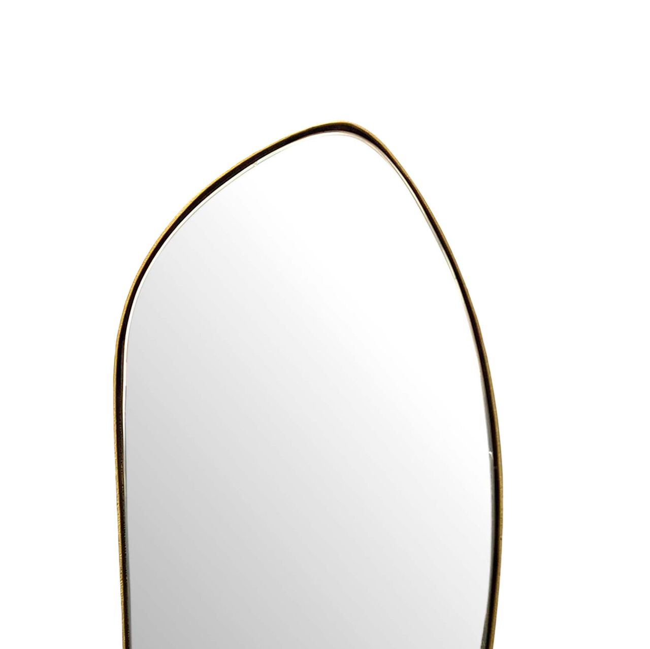 Wohnling Wandspiegel Asymmetrisch 33x90 cm Metall