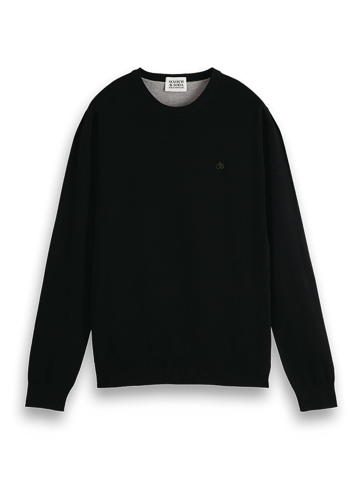 Scotch & Soda Pullover in Schwarz günstig kaufen