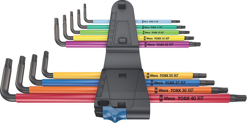 Wera 967/9 TX XL Multicolor HF 1 Winkelschlüsselsatz mit Haltefunktion kaufen | Bike-Discount