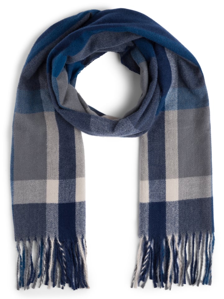 Nils Sundström Schal in blau taupe - 0002 günstig kaufen onesize