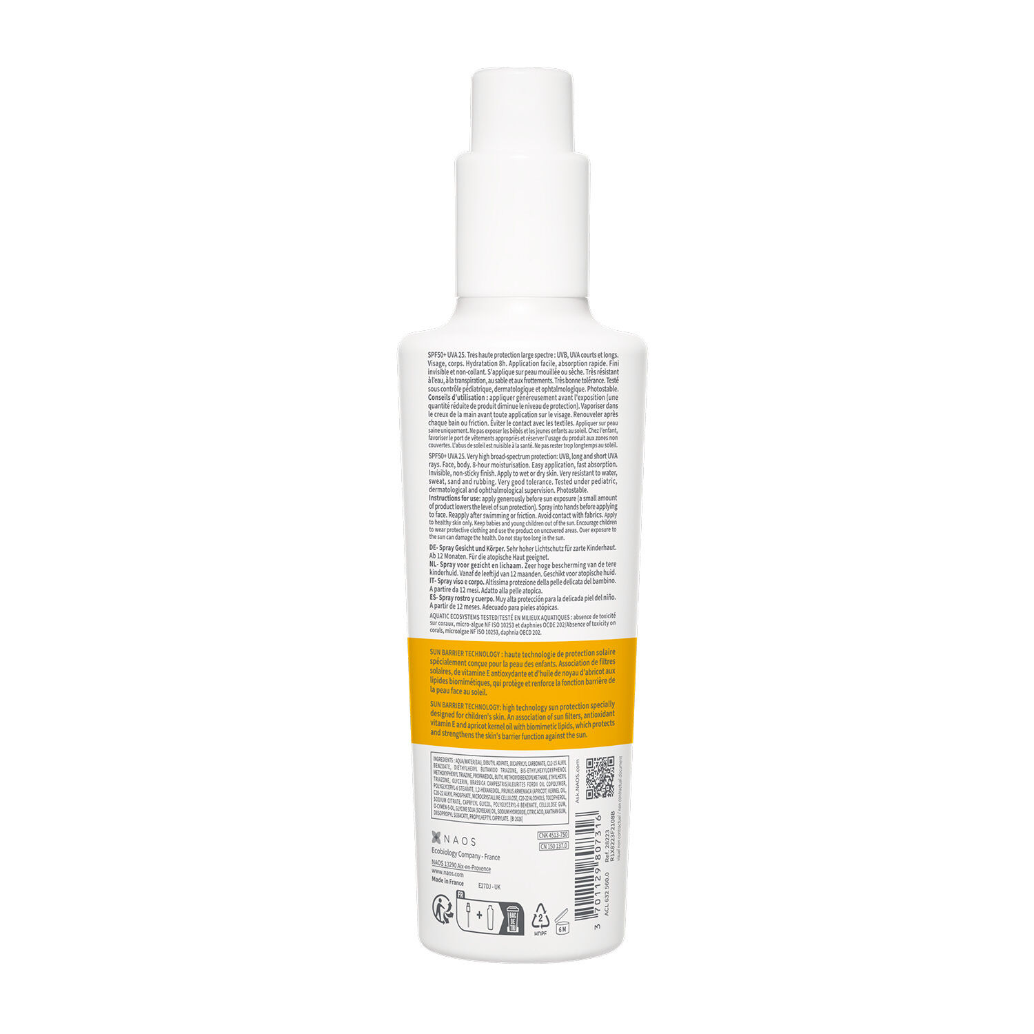 Bioderma Photoderm Pediatrics SPF50+ Très Haute Protection Solaire 200 ml