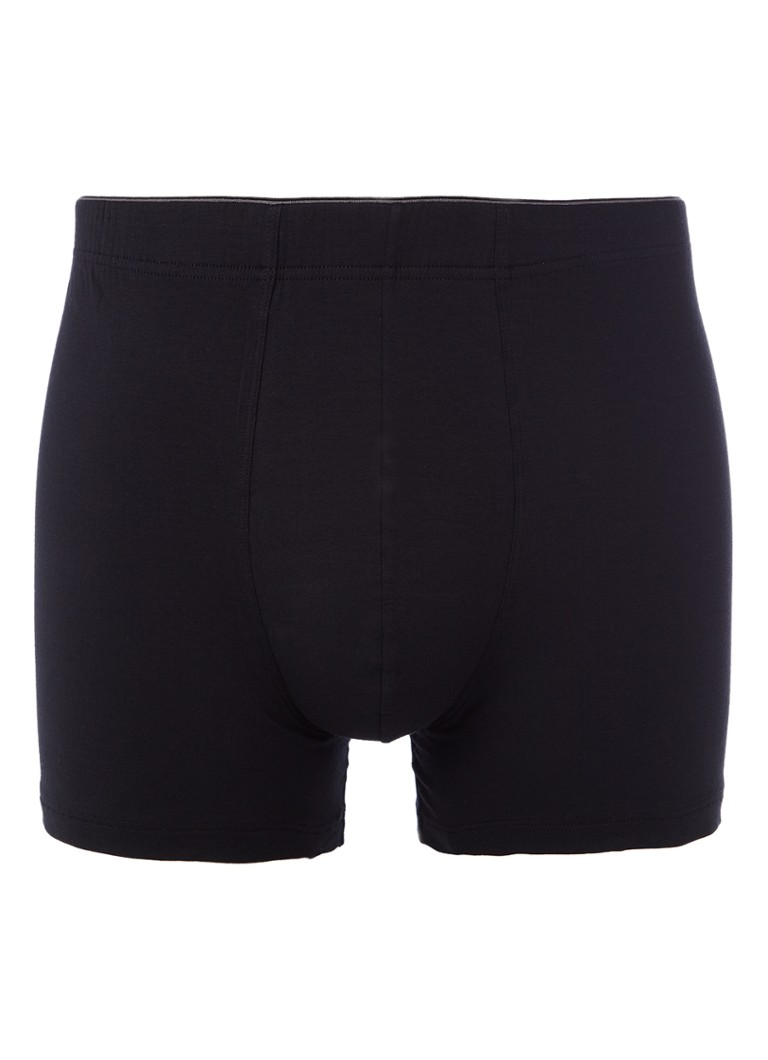 Pantaloni scurți boxer Hanro confecționați din bumbac de cea mai înaltă calitate, într-o culoare uni.