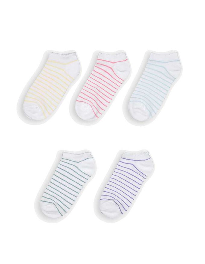 Sneakersocken - 5er-Pack