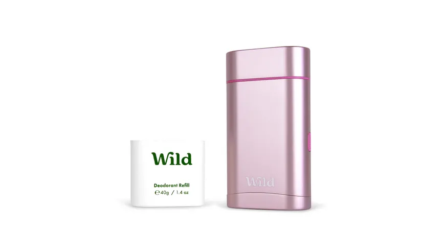 Wild Deodorant Pink & Cherry Blossom Startpaket Nachfüllbar 40 g