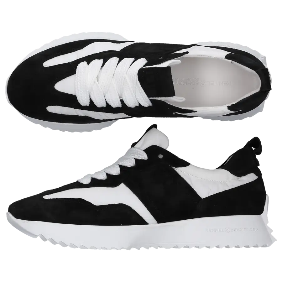 Kennel & Schmenger - Sneaker low PEACH Veloursleder - schwarz
