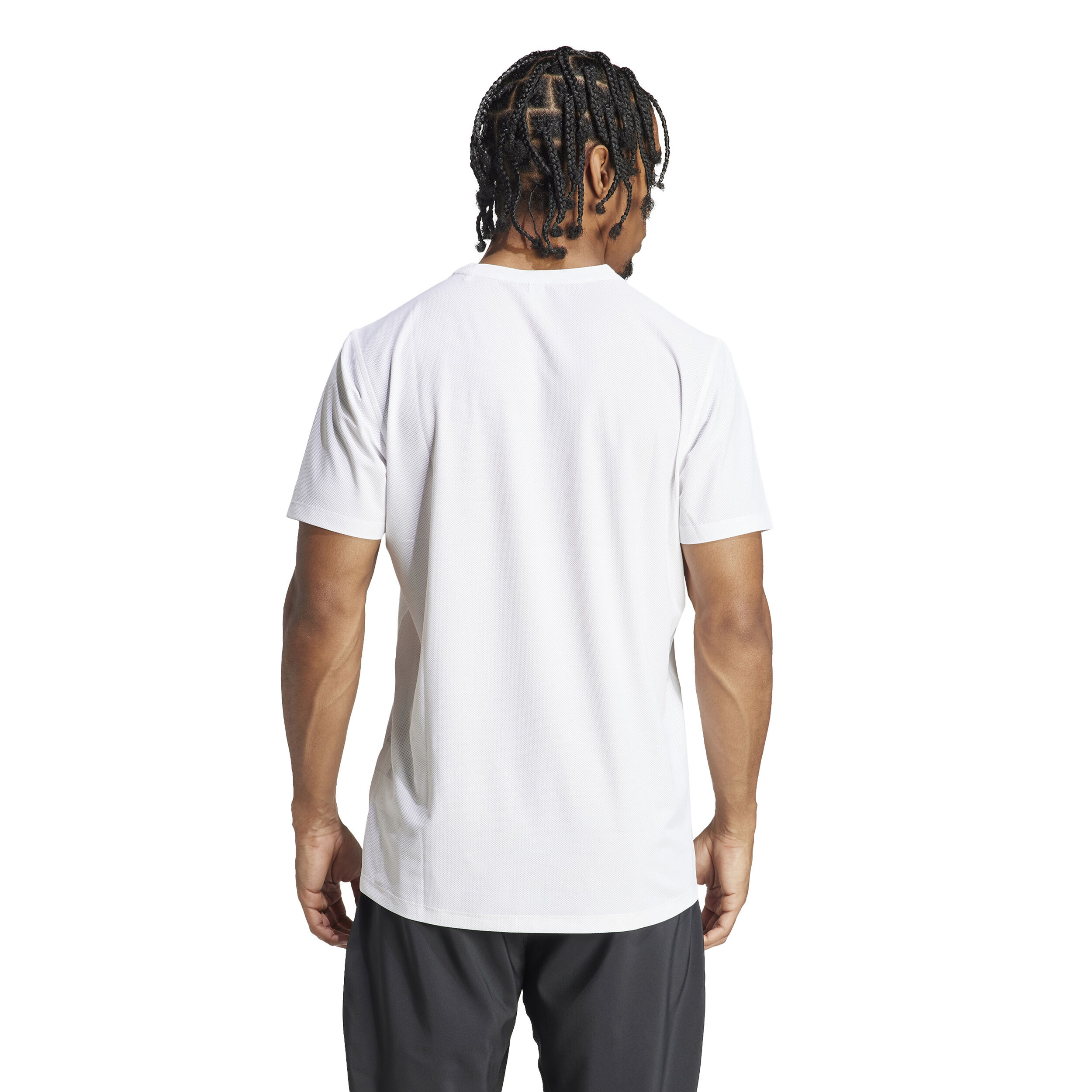 Own The Run B Laufshirt Herren - Weiß