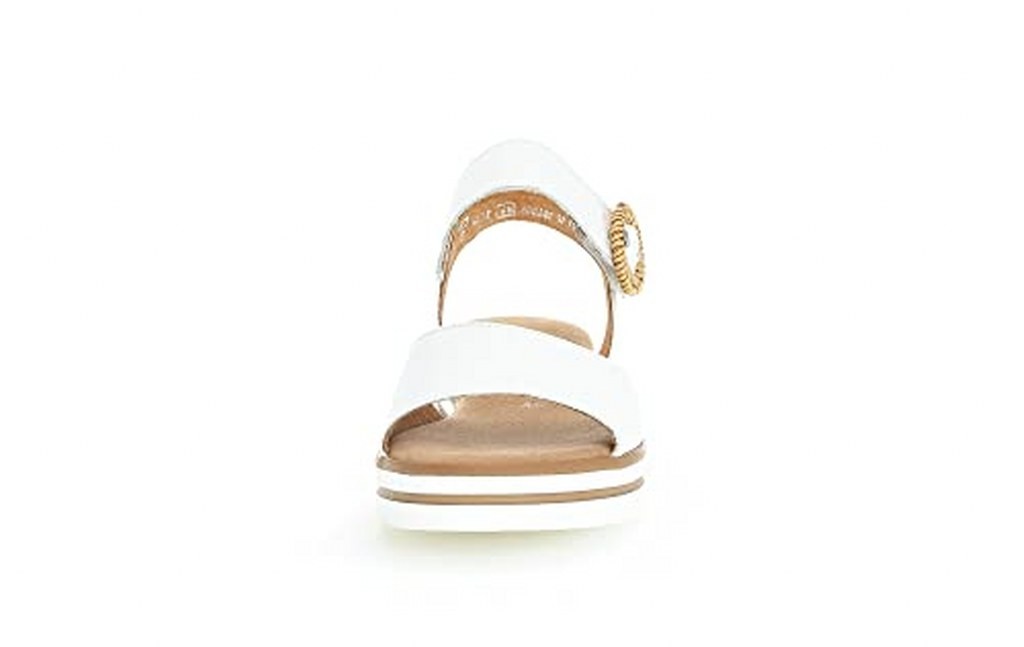 GABOR Komfort Sandalen weiss