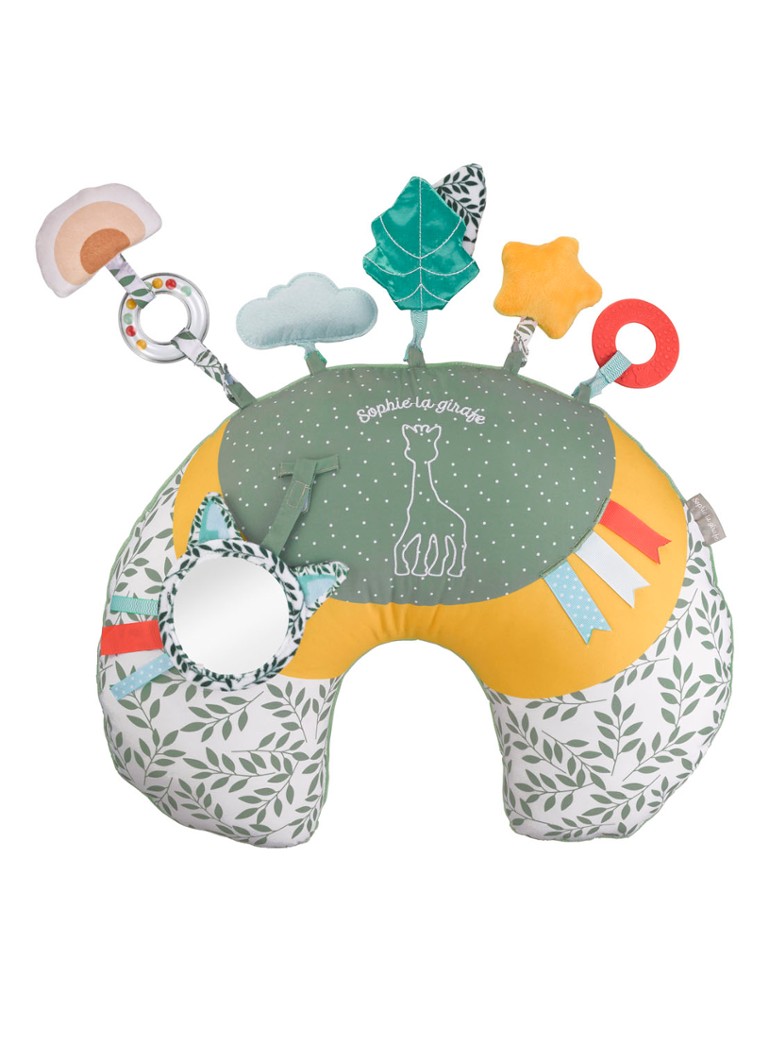 Hrací polštář Sophie the Giraffe Cosy Play 35 cm