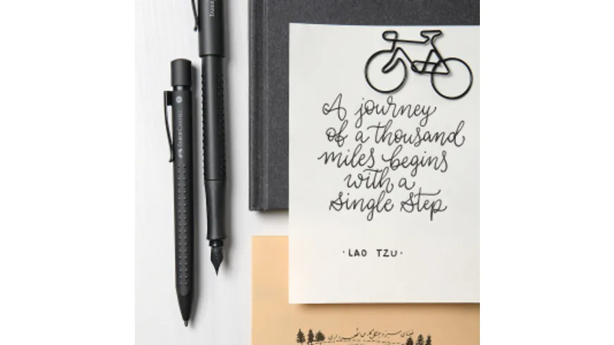 FABER-CASTELL Kugelschreiber Grip Edition XB all Black