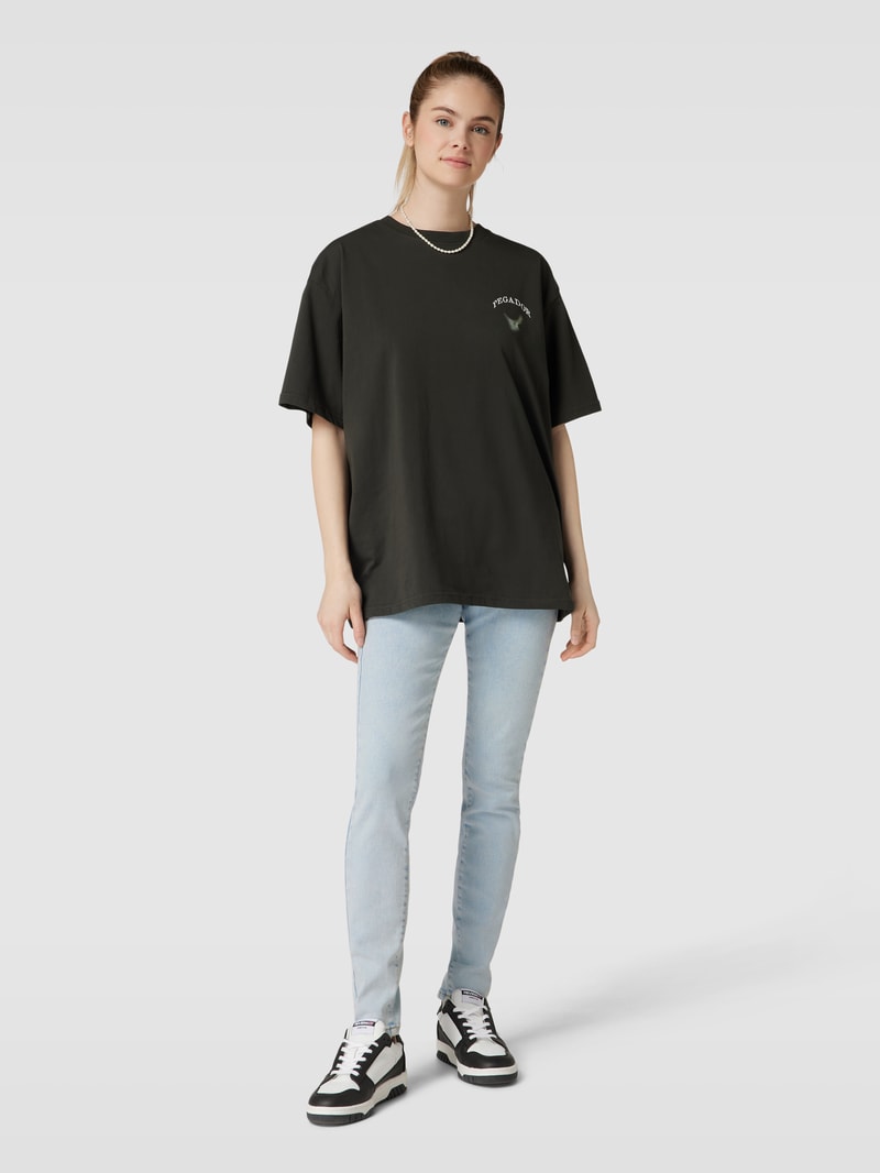 Skinny Fit Jeans mit 5-Pocket-Design Modell 'SOPHIE' in hellblau