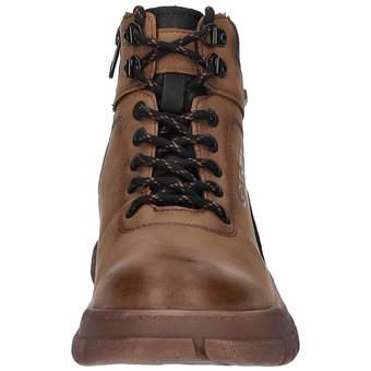 Tom Tailor Schnürstiefelette in braun