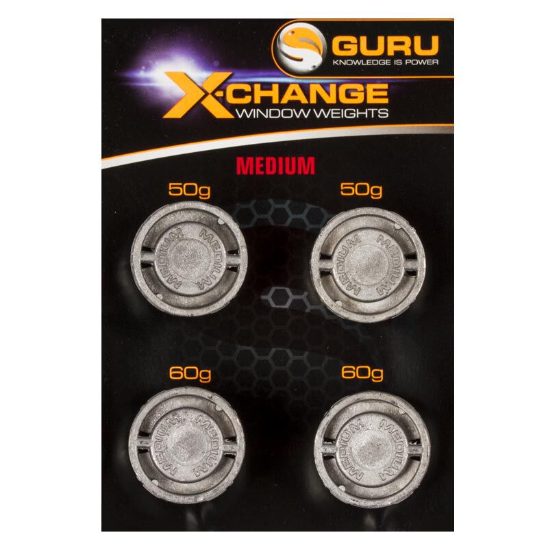 Plombs pour cages feeder Guru Window Feeder MEDIUM Weight Pack