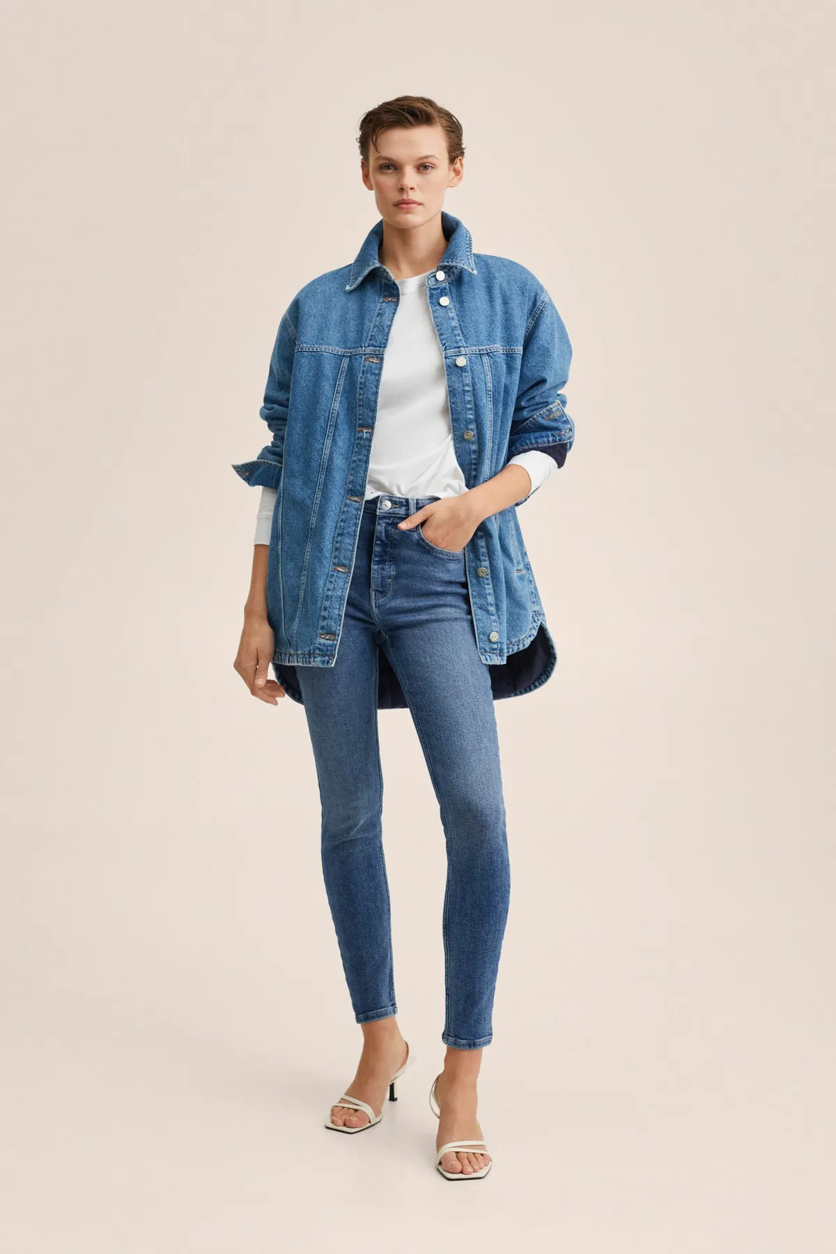 MANGO  Jeans - Blau - Skinny