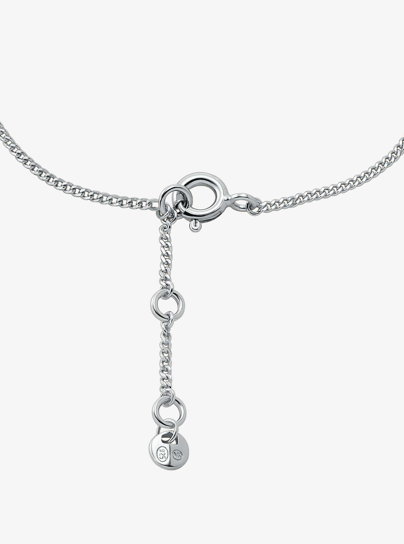 Armbånd i hjerteformet sterlingsølv belagt med edelmetall - SØLV