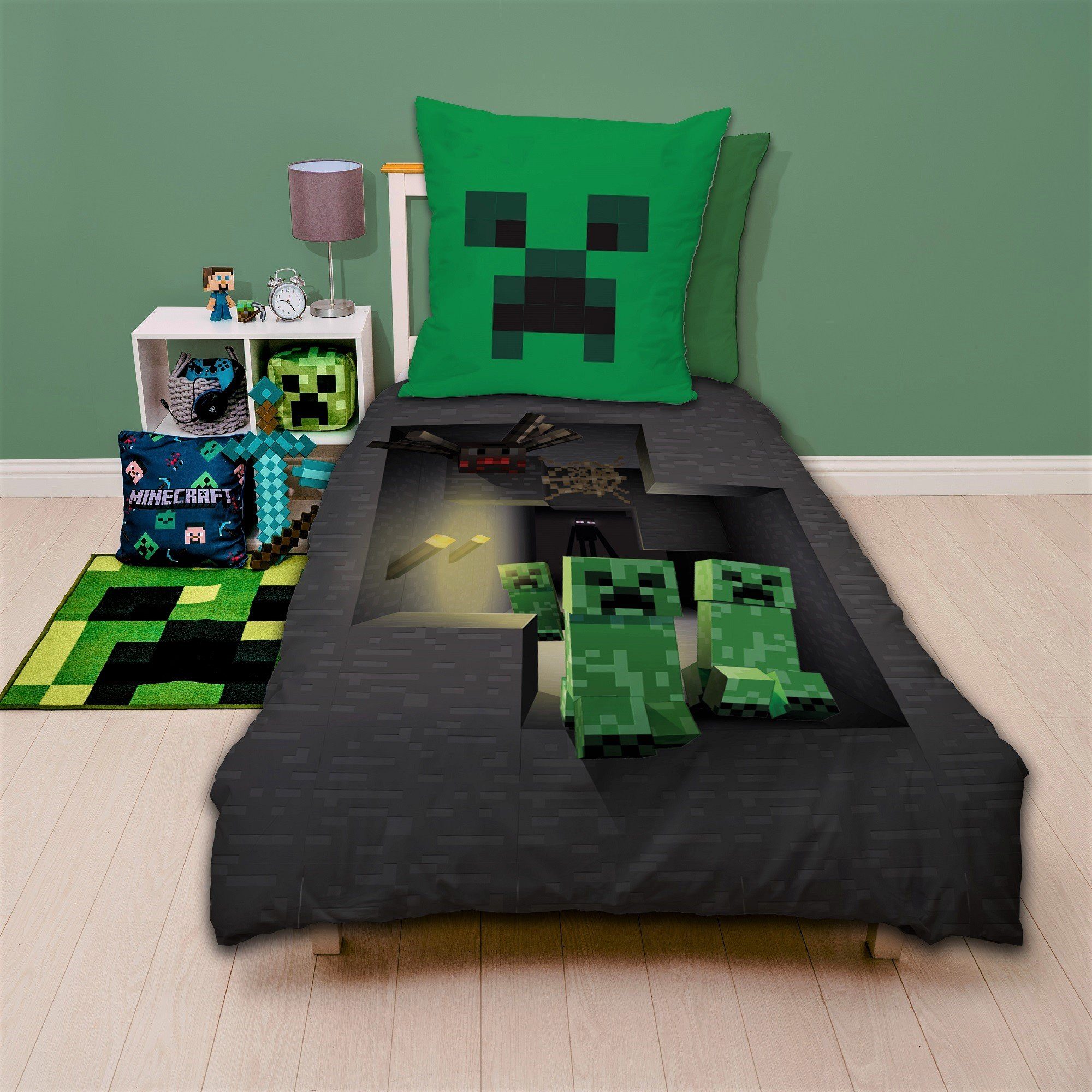 Kinderbettwäsche Minecraft 