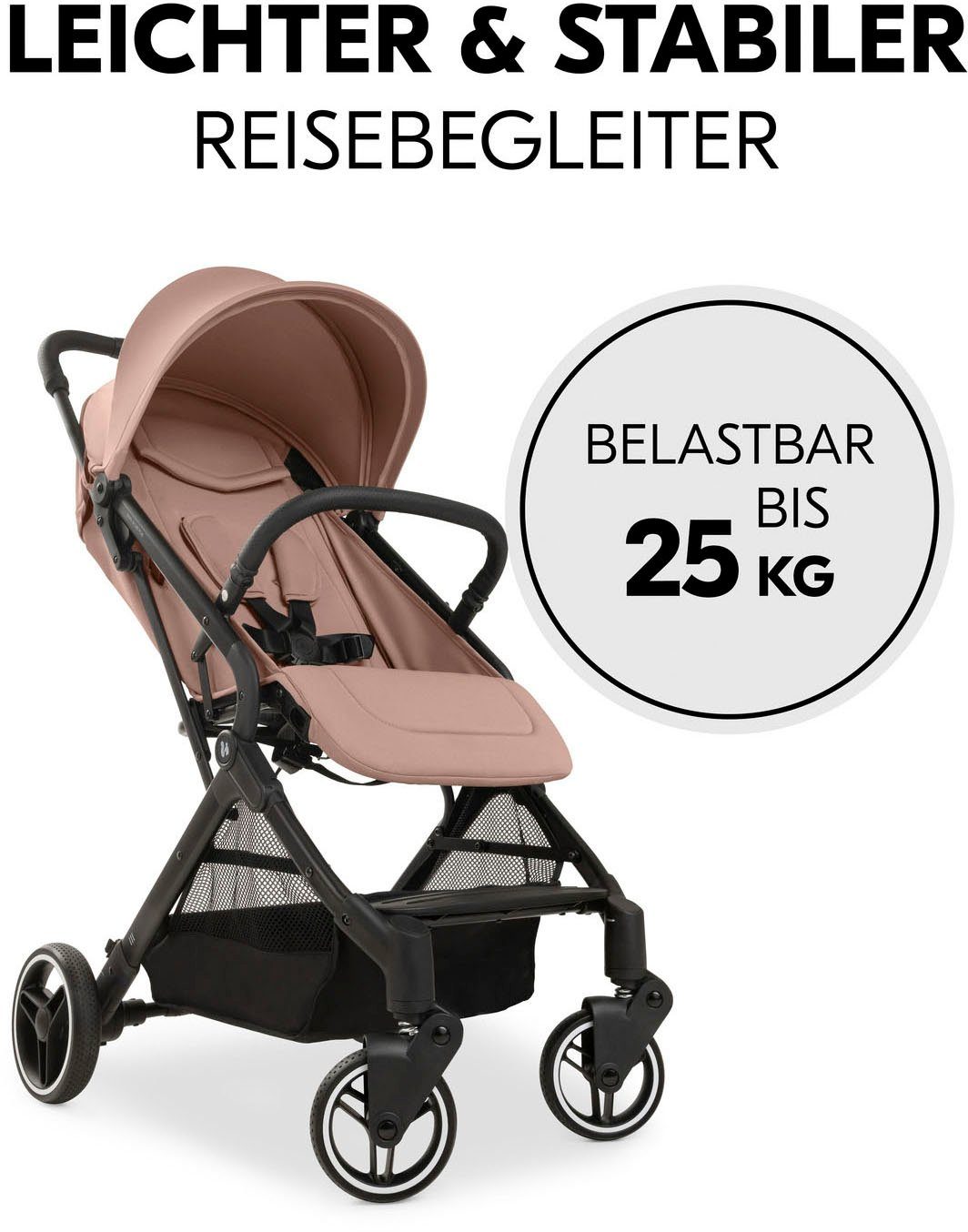 Hauck Kinder-Buggy Travel N Care Plus Buggy, hazelnut