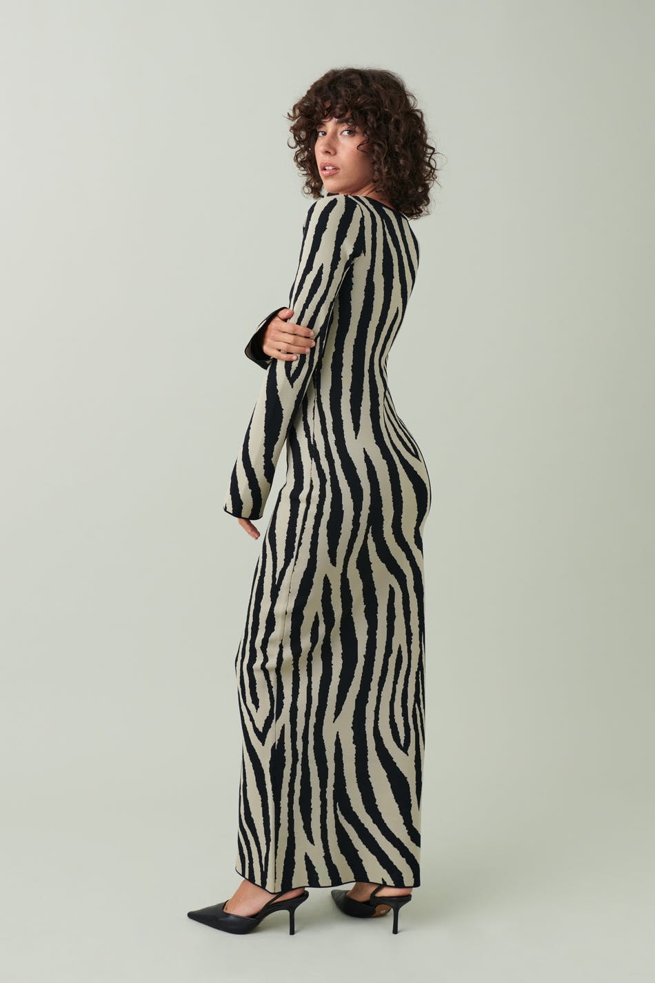 Knitted maxi dress
