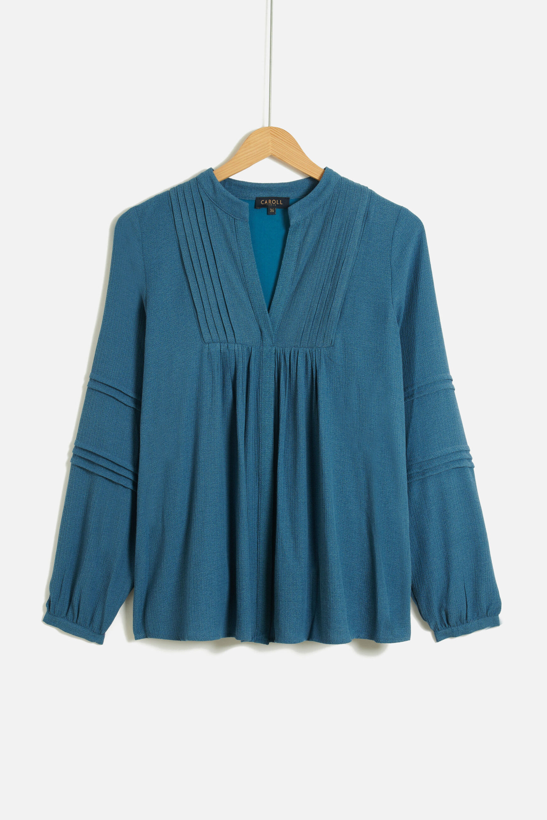 chemisier lea bleu femme
